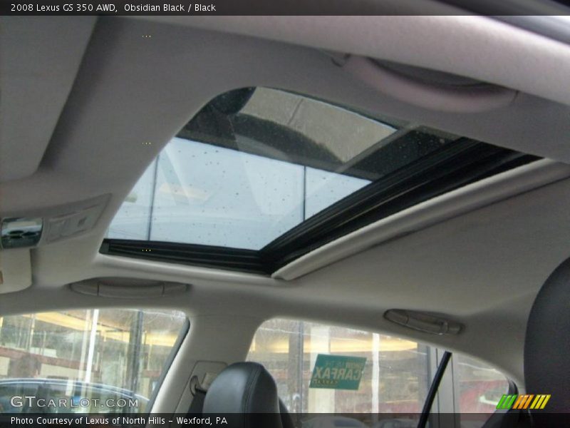 Obsidian Black / Black 2008 Lexus GS 350 AWD