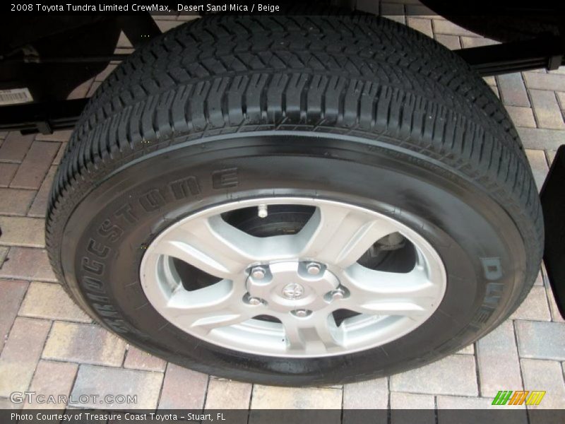 Desert Sand Mica / Beige 2008 Toyota Tundra Limited CrewMax