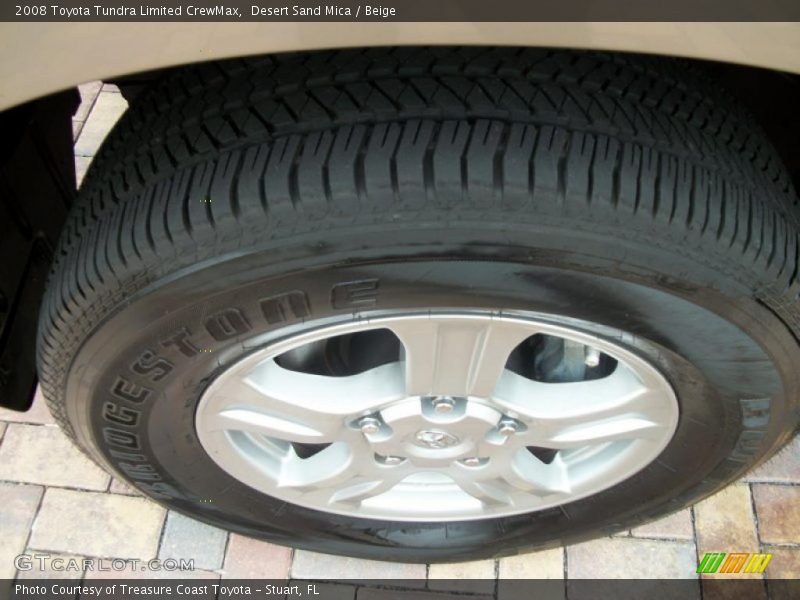 Desert Sand Mica / Beige 2008 Toyota Tundra Limited CrewMax