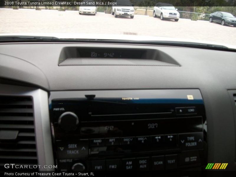 Desert Sand Mica / Beige 2008 Toyota Tundra Limited CrewMax