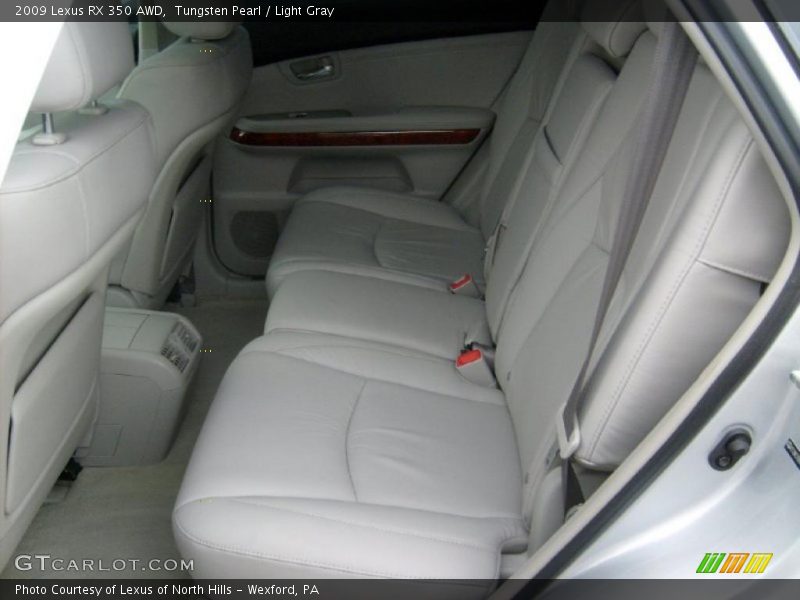Tungsten Pearl / Light Gray 2009 Lexus RX 350 AWD