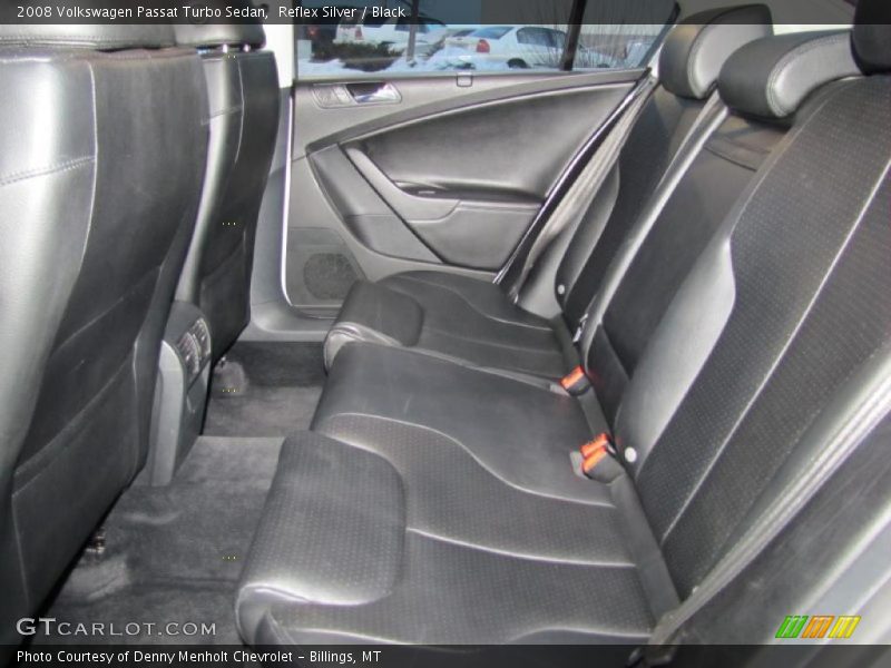 Reflex Silver / Black 2008 Volkswagen Passat Turbo Sedan