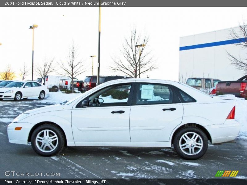  2001 Focus SE Sedan Cloud 9 White