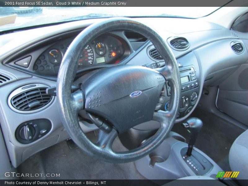 Medium Graphite Grey Interior - 2001 Focus SE Sedan 