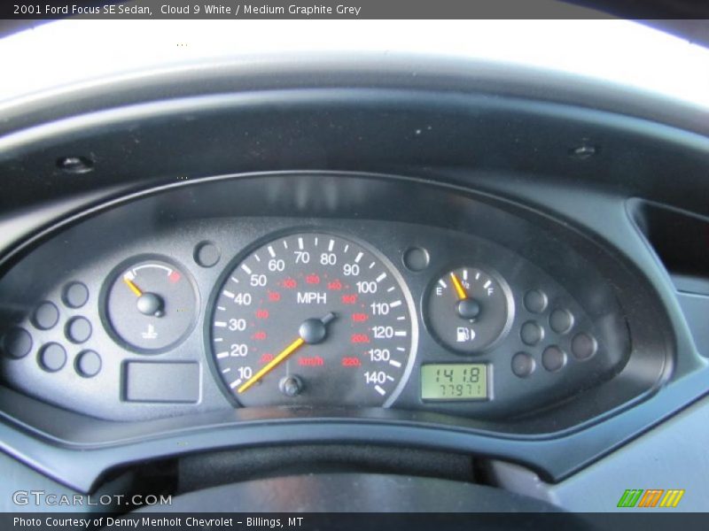  2001 Focus SE Sedan SE Sedan Gauges