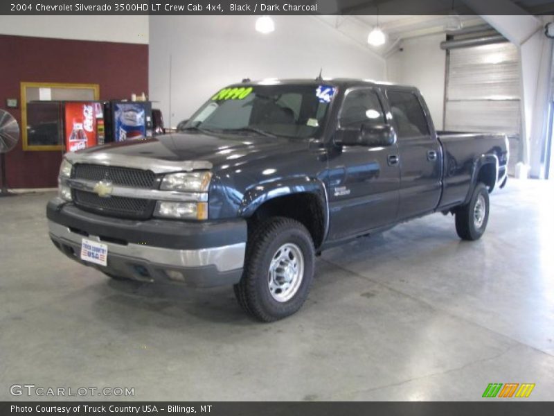 Black / Dark Charcoal 2004 Chevrolet Silverado 3500HD LT Crew Cab 4x4