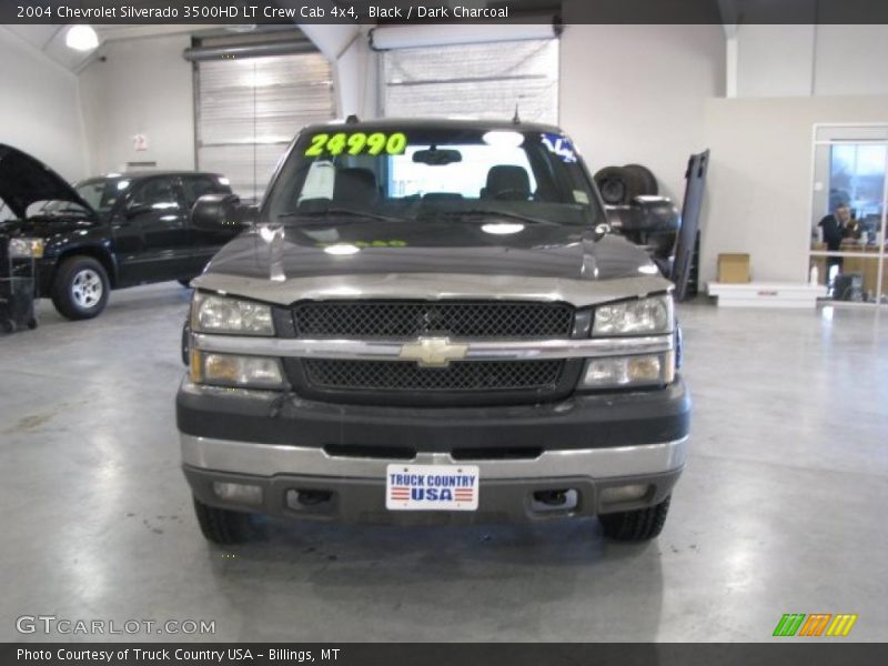 Black / Dark Charcoal 2004 Chevrolet Silverado 3500HD LT Crew Cab 4x4