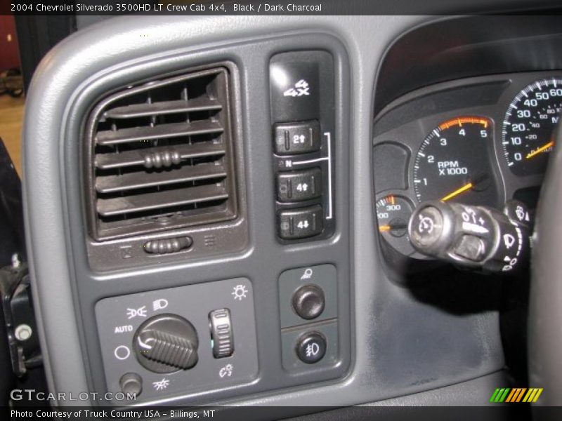 Black / Dark Charcoal 2004 Chevrolet Silverado 3500HD LT Crew Cab 4x4