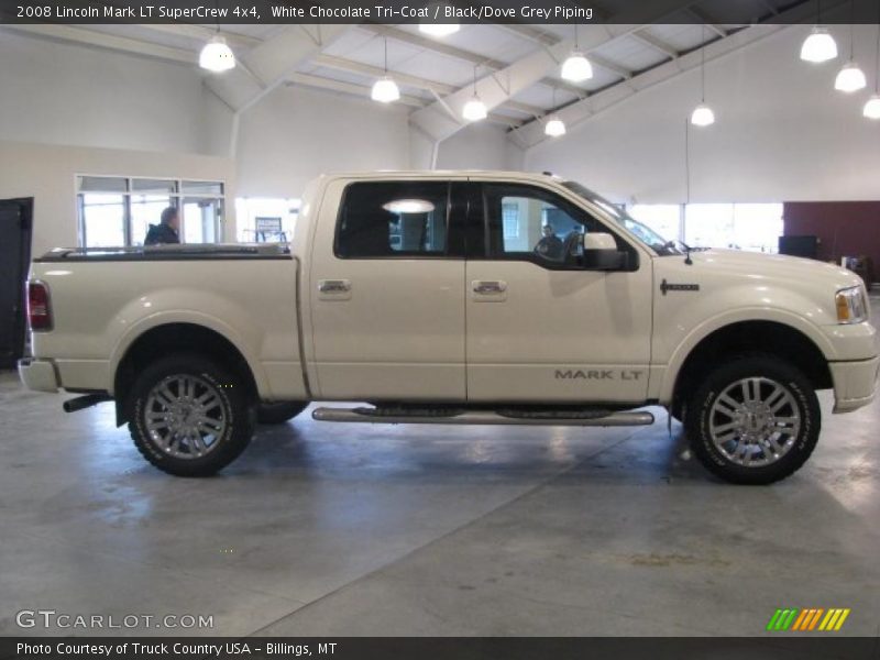  2008 Mark LT SuperCrew 4x4 White Chocolate Tri-Coat