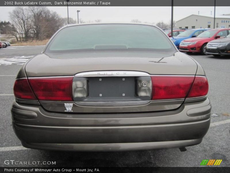 Dark Bronzemist Metallic / Taupe 2002 Buick LeSabre Custom