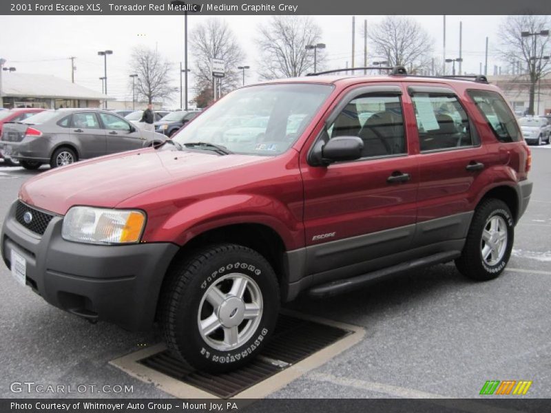 Toreador Red Metallic / Medium Graphite Grey 2001 Ford Escape XLS