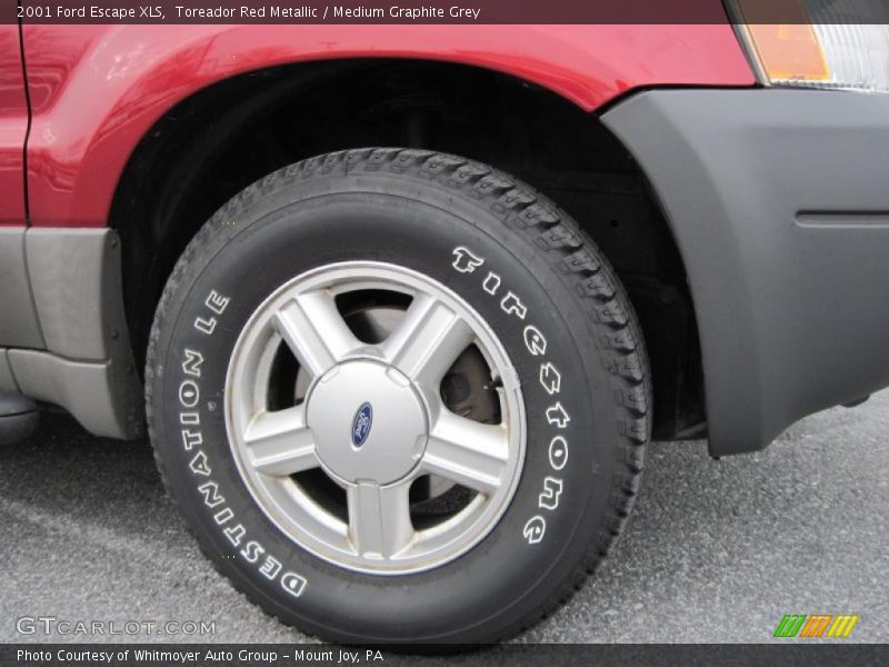 Toreador Red Metallic / Medium Graphite Grey 2001 Ford Escape XLS