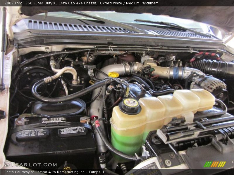  2002 F350 Super Duty XL Crew Cab 4x4 Chassis Engine - 7.3 Liter OHV 16V Power Stroke Turbo Diesel V8