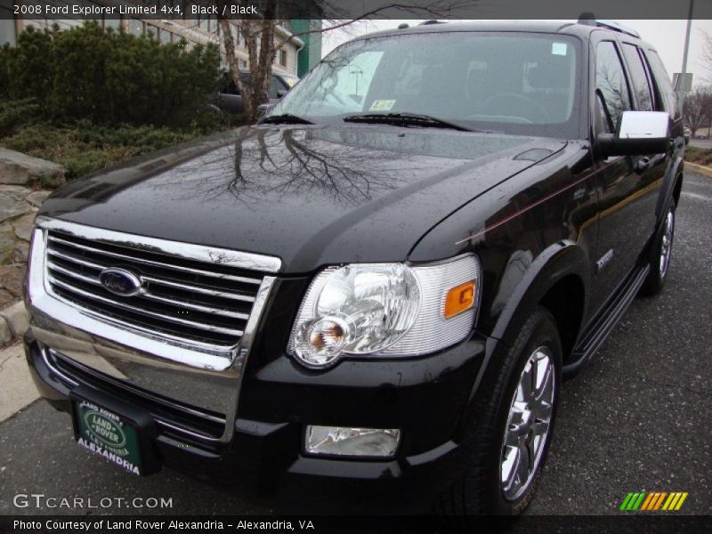 Black / Black 2008 Ford Explorer Limited 4x4