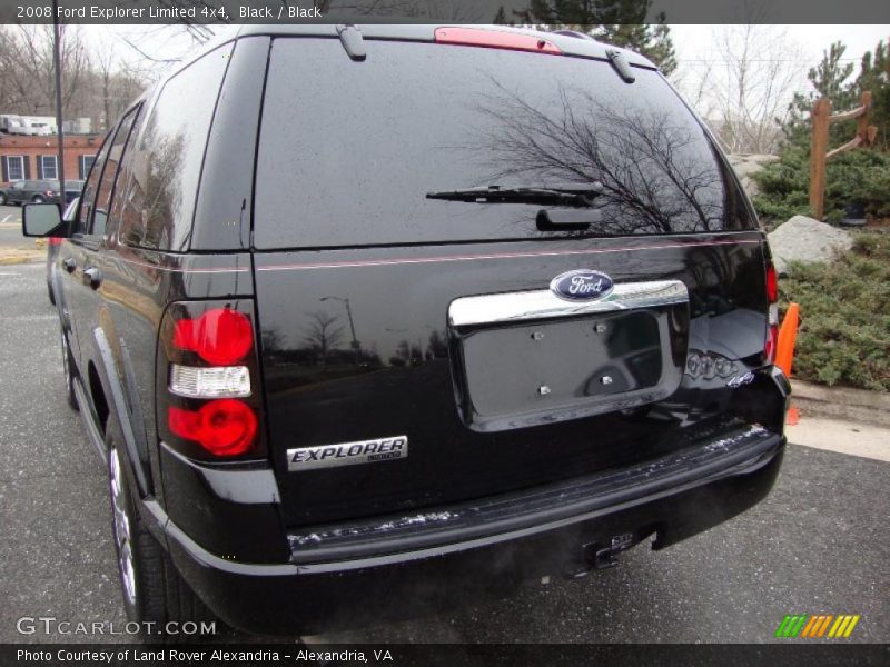 Black / Black 2008 Ford Explorer Limited 4x4