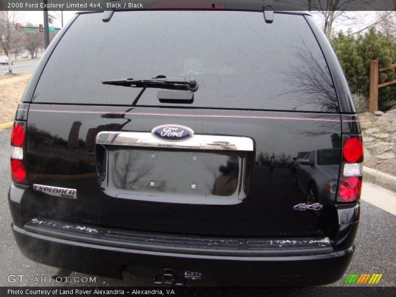 Black / Black 2008 Ford Explorer Limited 4x4