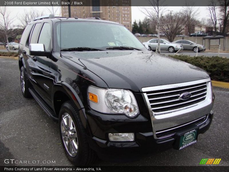 Black / Black 2008 Ford Explorer Limited 4x4