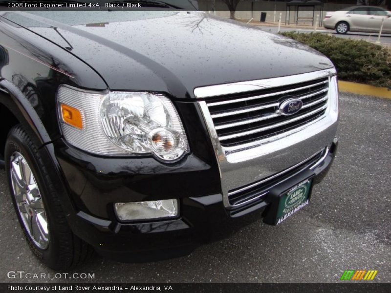 Black / Black 2008 Ford Explorer Limited 4x4