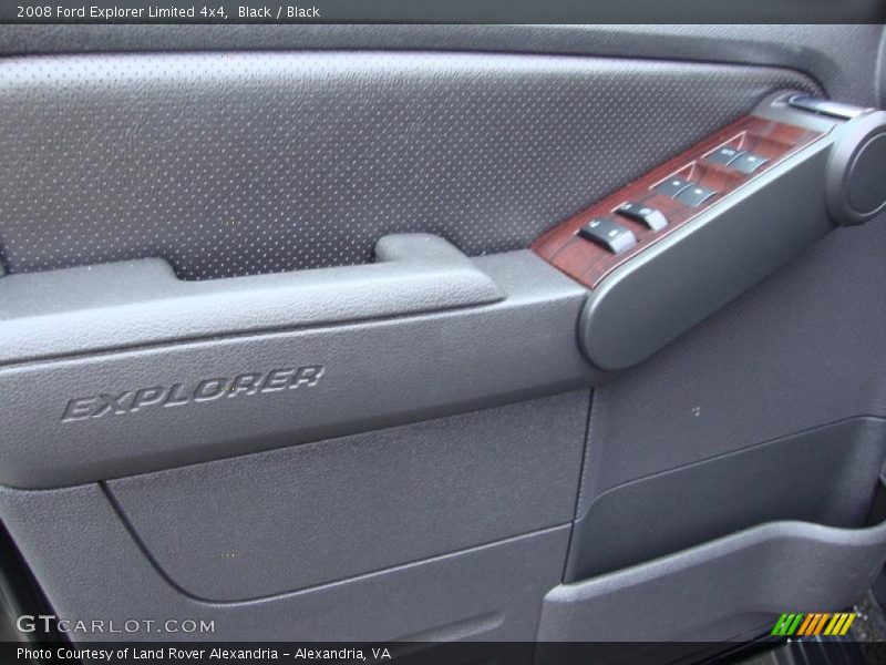 Black / Black 2008 Ford Explorer Limited 4x4