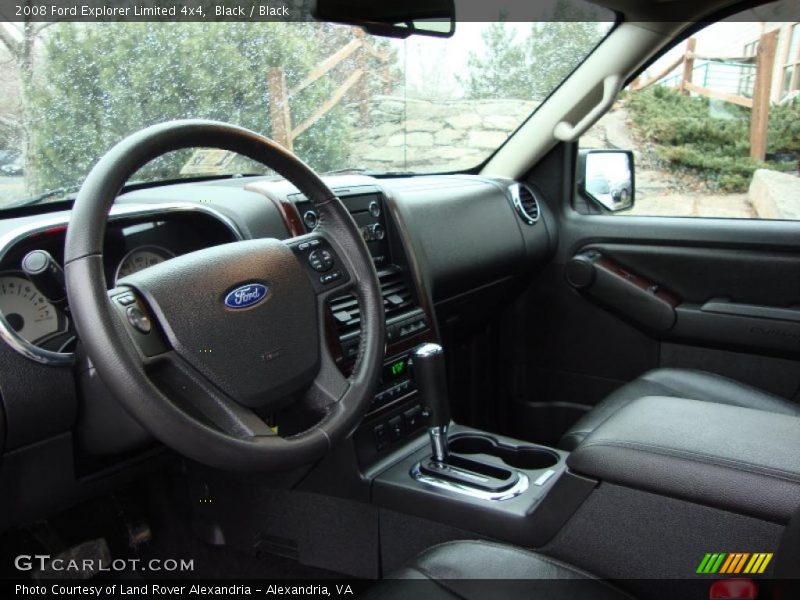 Black / Black 2008 Ford Explorer Limited 4x4