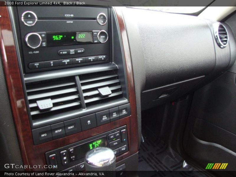 Black / Black 2008 Ford Explorer Limited 4x4