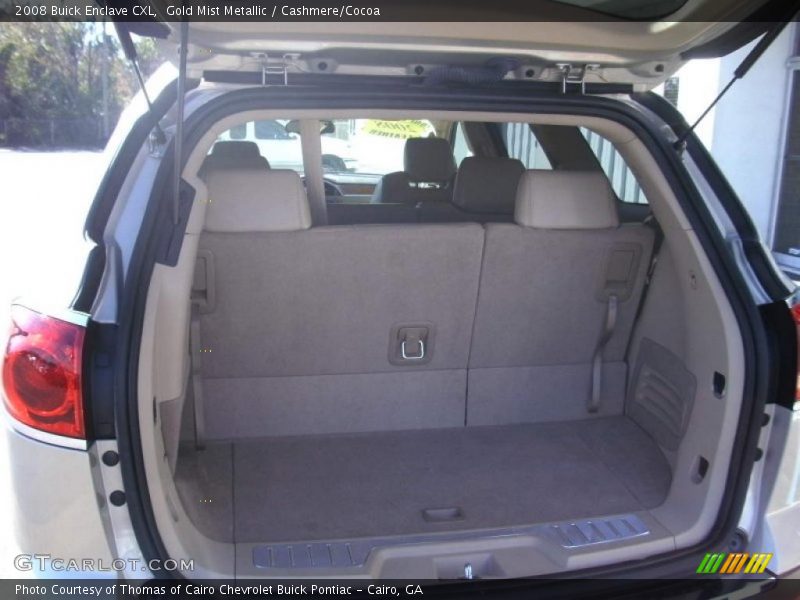 Gold Mist Metallic / Cashmere/Cocoa 2008 Buick Enclave CXL