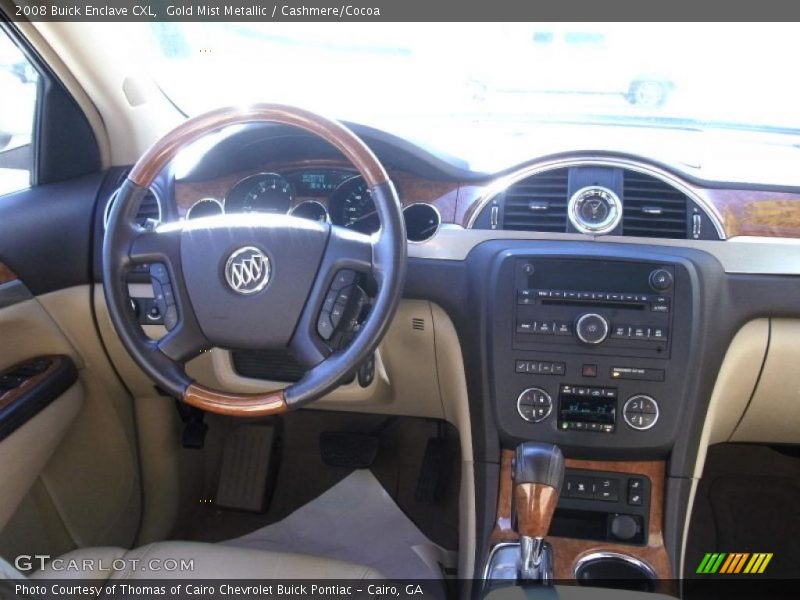 Gold Mist Metallic / Cashmere/Cocoa 2008 Buick Enclave CXL