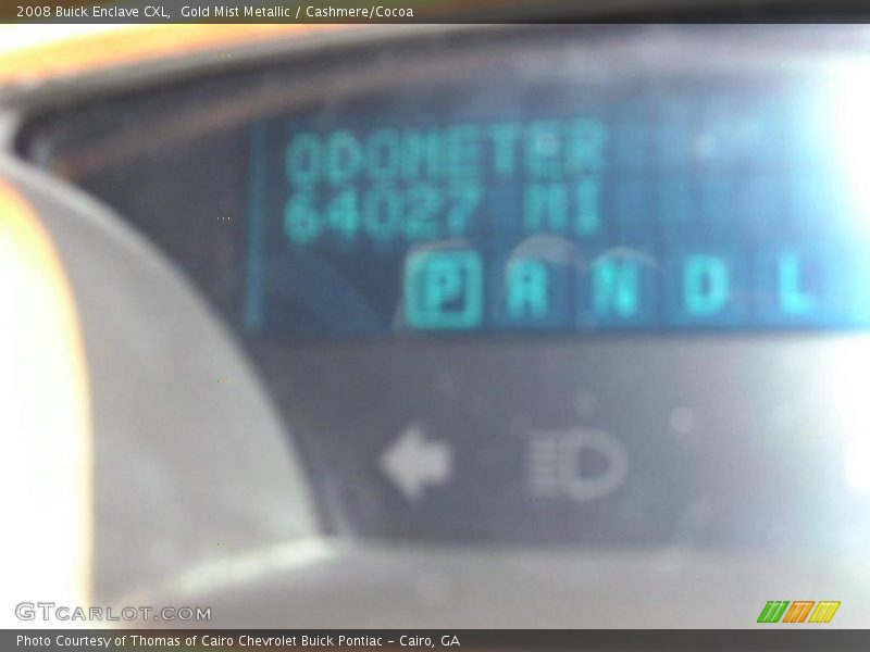 Gold Mist Metallic / Cashmere/Cocoa 2008 Buick Enclave CXL