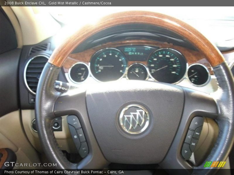 Gold Mist Metallic / Cashmere/Cocoa 2008 Buick Enclave CXL