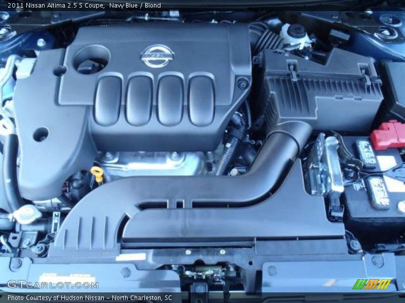  2011 Altima 2.5 S Coupe Engine - 2.5 Liter DOHC 16-Valve CVTCS 4 Cylinder
