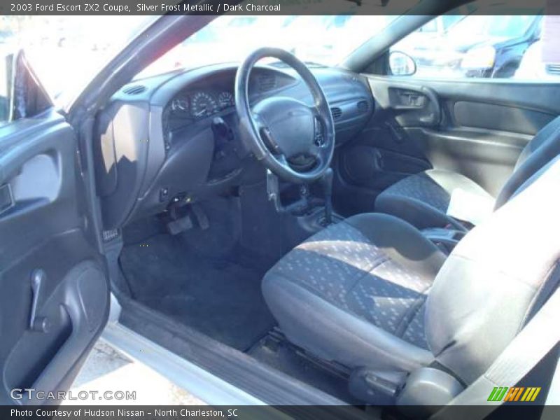 Silver Frost Metallic / Dark Charcoal 2003 Ford Escort ZX2 Coupe