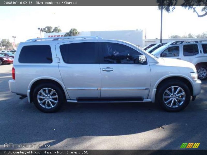 Silver Indulgence / Charcoal 2008 Infiniti QX 56