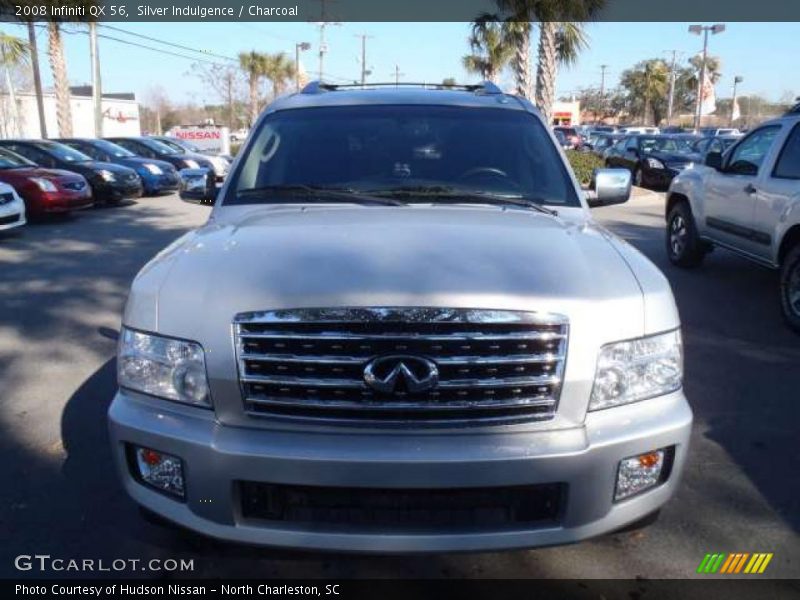 Silver Indulgence / Charcoal 2008 Infiniti QX 56