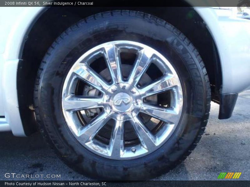 Silver Indulgence / Charcoal 2008 Infiniti QX 56