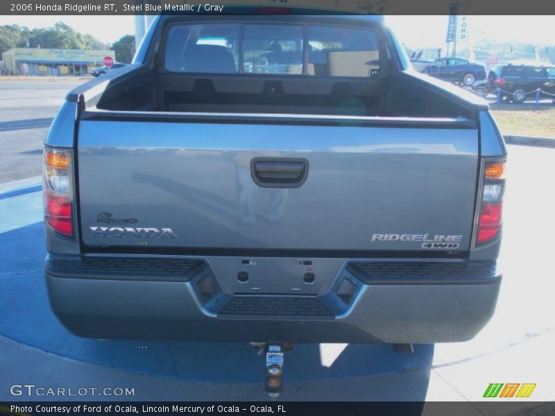 Steel Blue Metallic / Gray 2006 Honda Ridgeline RT