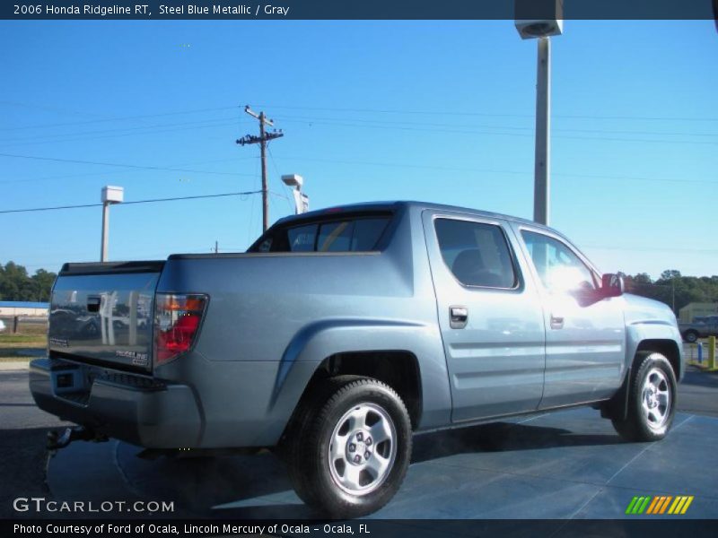 Steel Blue Metallic / Gray 2006 Honda Ridgeline RT