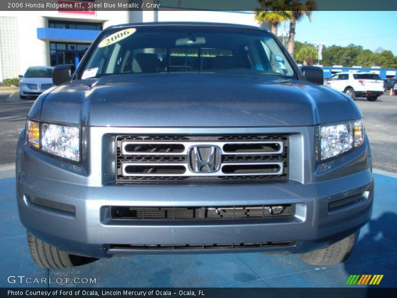 Steel Blue Metallic / Gray 2006 Honda Ridgeline RT