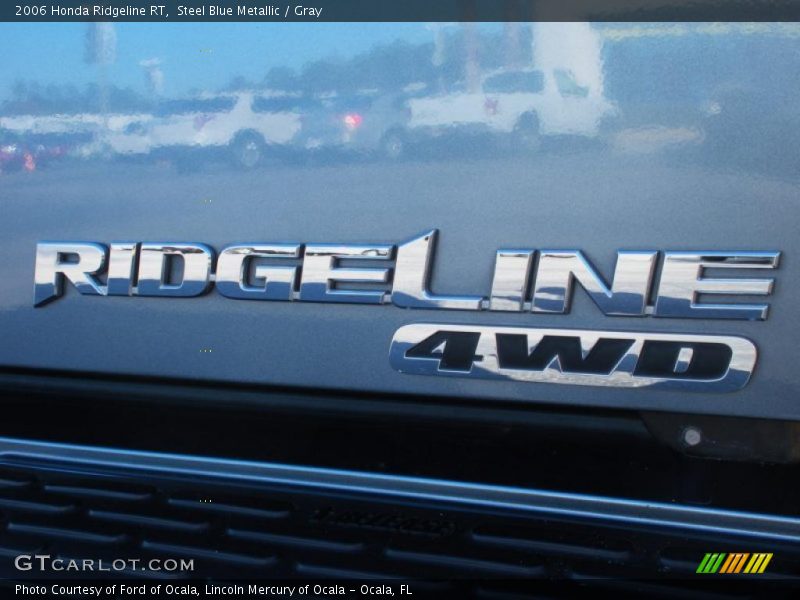 Steel Blue Metallic / Gray 2006 Honda Ridgeline RT