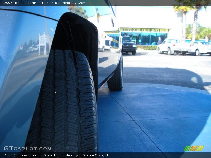 Steel Blue Metallic / Gray 2006 Honda Ridgeline RT