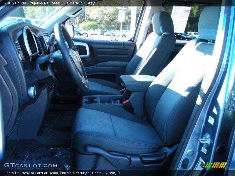 Steel Blue Metallic / Gray 2006 Honda Ridgeline RT
