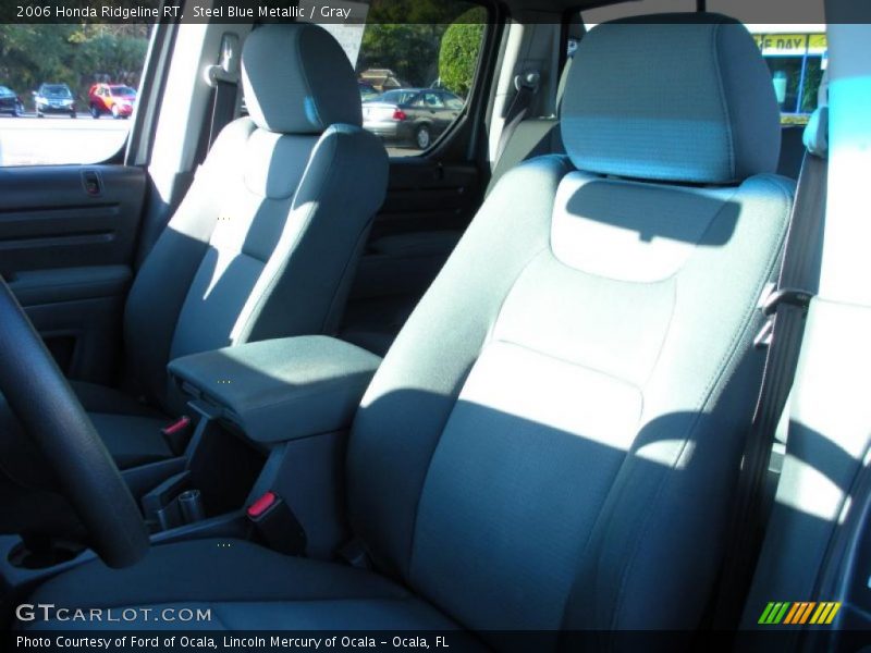 Steel Blue Metallic / Gray 2006 Honda Ridgeline RT