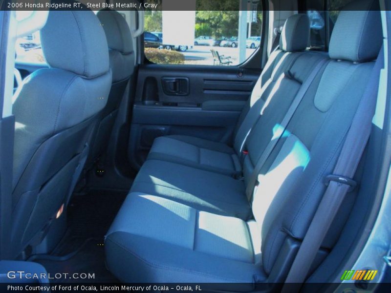 Steel Blue Metallic / Gray 2006 Honda Ridgeline RT