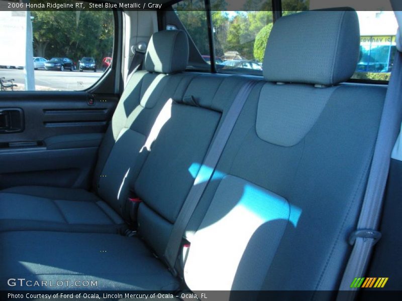 Steel Blue Metallic / Gray 2006 Honda Ridgeline RT