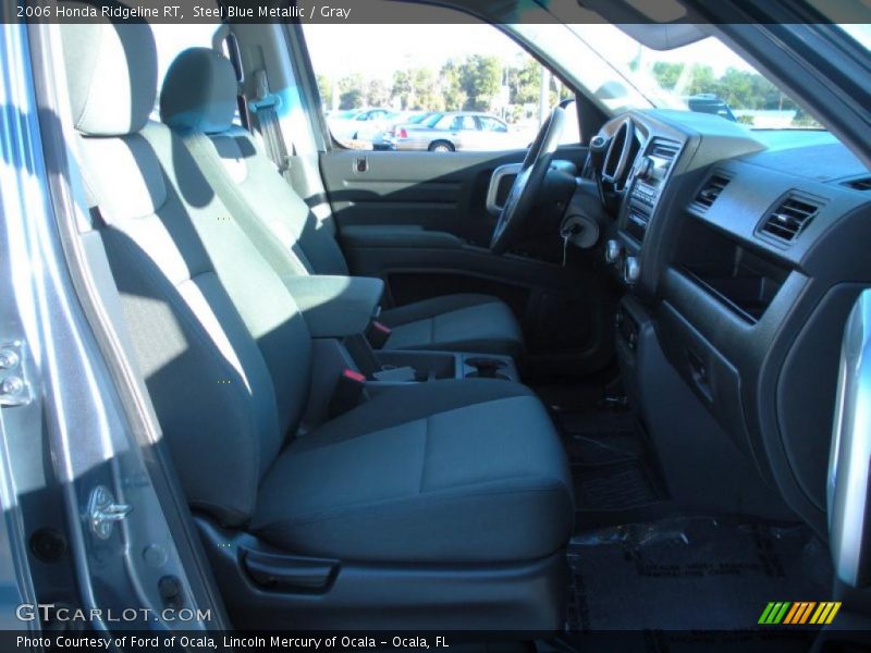 Steel Blue Metallic / Gray 2006 Honda Ridgeline RT
