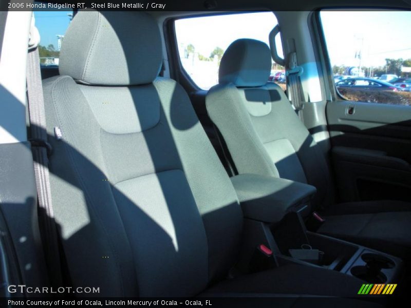 Steel Blue Metallic / Gray 2006 Honda Ridgeline RT