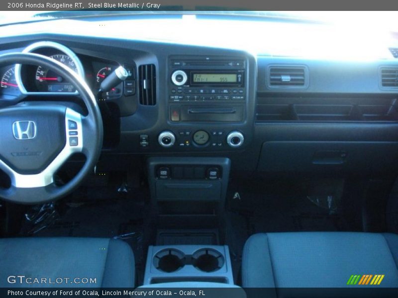 Steel Blue Metallic / Gray 2006 Honda Ridgeline RT