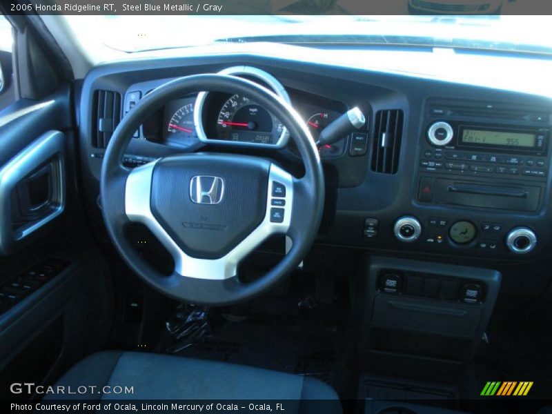 Steel Blue Metallic / Gray 2006 Honda Ridgeline RT