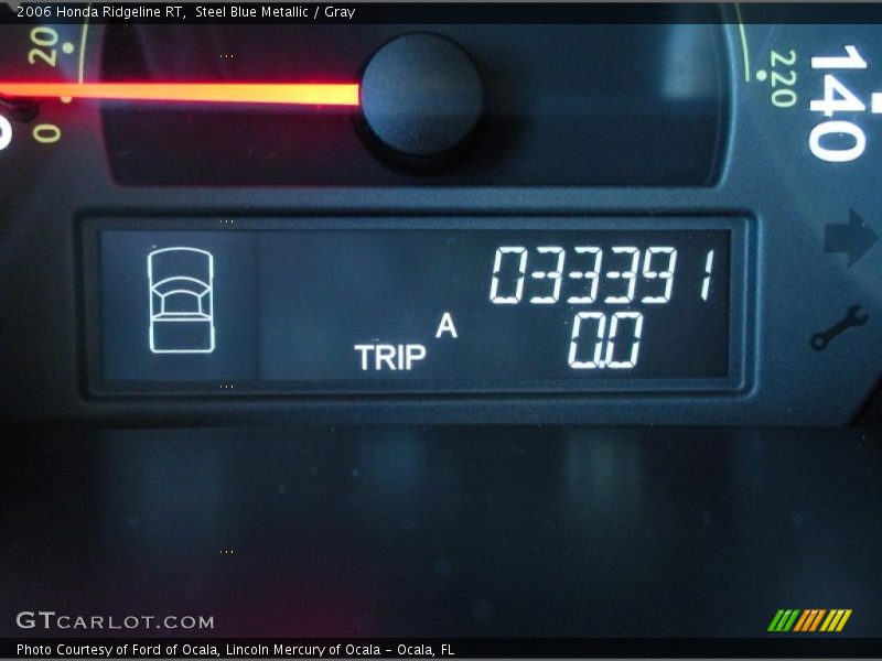 Steel Blue Metallic / Gray 2006 Honda Ridgeline RT