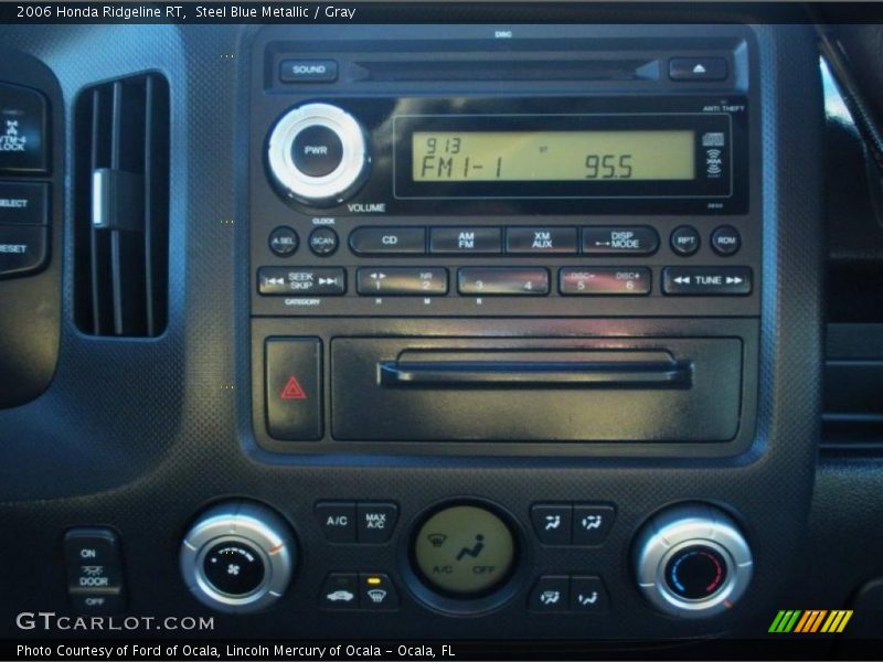 Steel Blue Metallic / Gray 2006 Honda Ridgeline RT