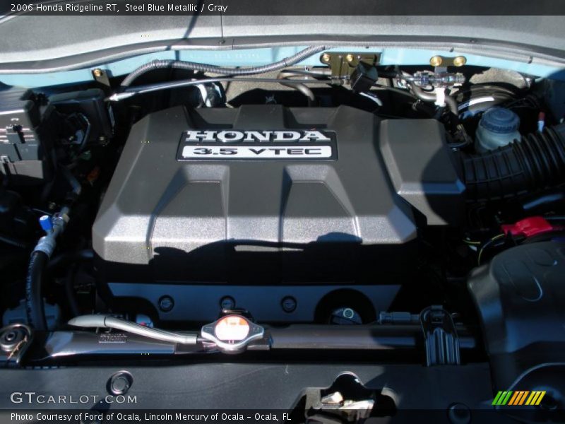 Steel Blue Metallic / Gray 2006 Honda Ridgeline RT